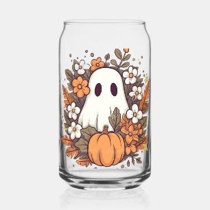 Illustration de Fantôme d'Automne Floral & Citroui