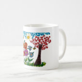 Illustration de fleur de tasse Design d'été (Devant droit)