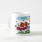 Illustration de fleur de tasse Design d'été (Devant gauche)