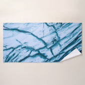 Illustration de formation de roches fissurées (Serviette de bain)