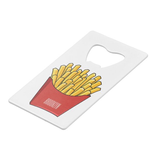 Illustration de frites (Dos Angle)