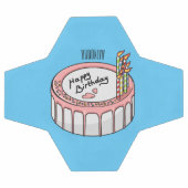 Illustration de gâteau d'anniversaire (Plat)