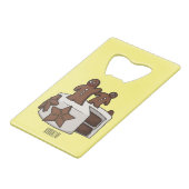 Illustration de gâteau de pain d'épices (Dos Angle)