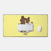 Illustration de gâteau de pain d'épices (Clavier et souris)