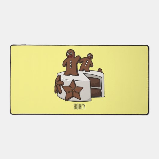 Illustration de gâteau de pain d'épices (Recto)