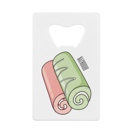 Illustration de gâteau suisse roll / roll (Devant)