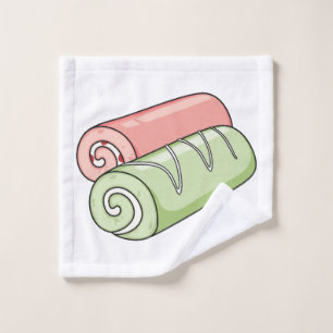 Illustration de gâteau suisse roll / roll