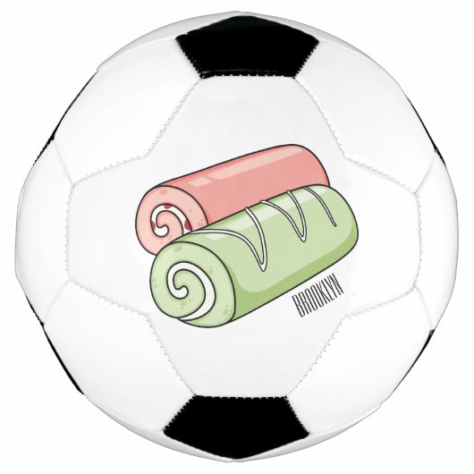 Illustration de gâteau suisse roll / roll (Devant)