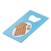 Illustration de gaufre (Devant Angle)