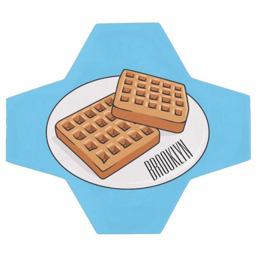 Illustration de gaufre (Plat)