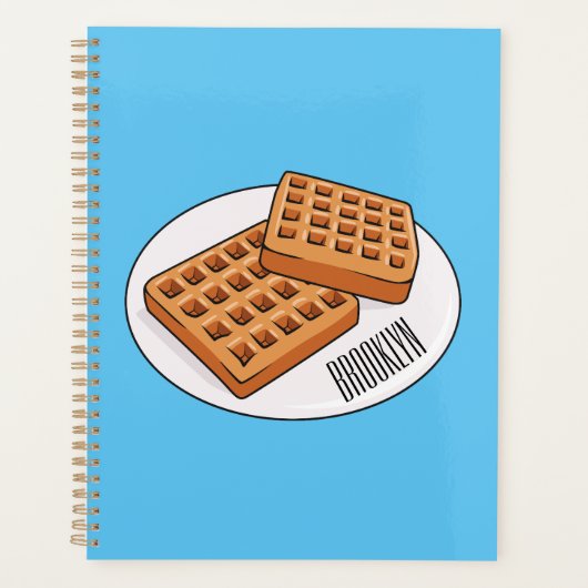 Illustration de gaufre (Devant)