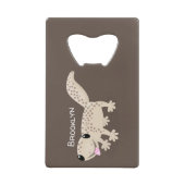 Illustration de gecko tan tan mignon (Devant)