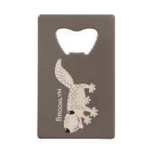 Illustration de gecko tan tan mignon (Dos)