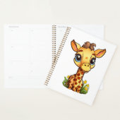 Illustration de girafe de dessin animé (Devant avec enveloppe)