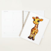 Illustration de girafe de dessin animé (Devant avec enveloppe)