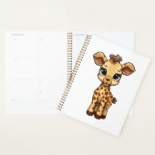 Illustration de girafe de dessin animé (Devant avec enveloppe)