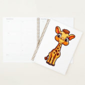 Illustration de girafe de dessin animé (Devant avec enveloppe)