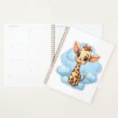 Illustration de girafe de dessin animé (Devant avec enveloppe)