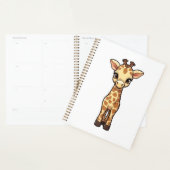 Illustration de girafe de dessin animé (Devant avec enveloppe)