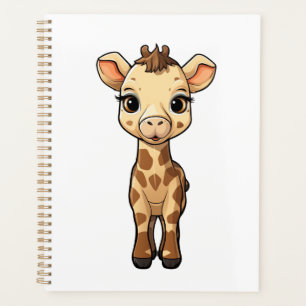 Illustration de girafe de dessin animé