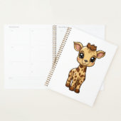 Illustration de girafe de dessin animé (Devant avec enveloppe)