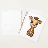 Illustration de girafe de dessin animé (Devant avec enveloppe)