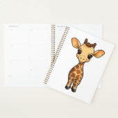 Illustration de girafe de dessin animé (Devant avec enveloppe)