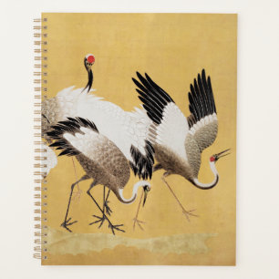 Illustration de grue japonaise Planificateur d'imp