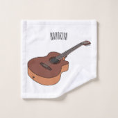 Illustration de guitare acoustique (Gant de toilette)