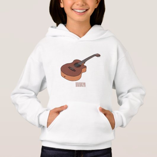 Illustration de guitare acoustique (Devant)