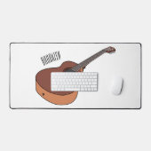 Illustration de guitare acoustique (Clavier et souris)