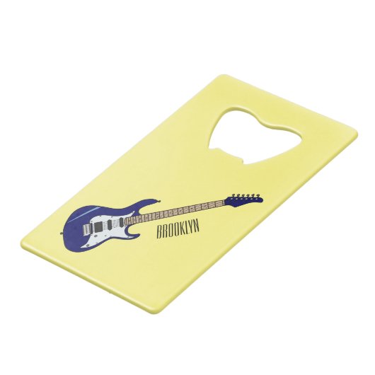 Illustration de guitare électrique (Devant Angle)