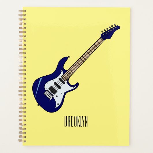 Illustration de guitare électrique (Devant)