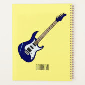 Illustration de guitare électrique (Dos)