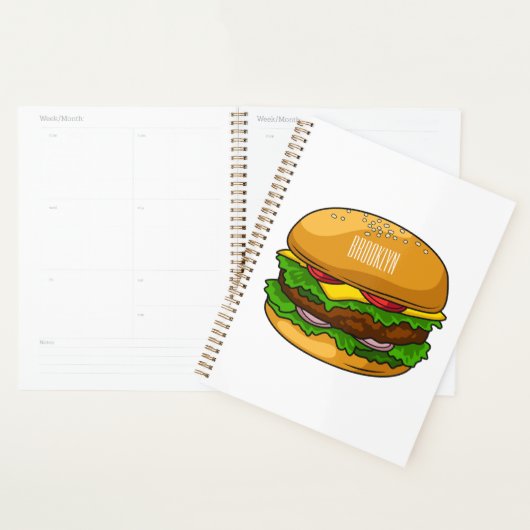 Illustration de Hamburger (Devant avec enveloppe)