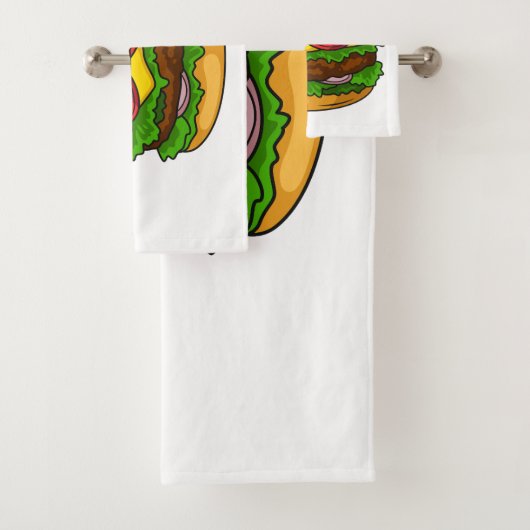 Illustration de Hamburger (En situation)