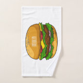 Illustration de Hamburger (Serviette à main)