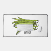 Illustration de haricots verts (Clavier et souris)