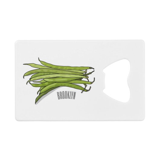 Illustration de haricots verts (Devant (Horizontal))