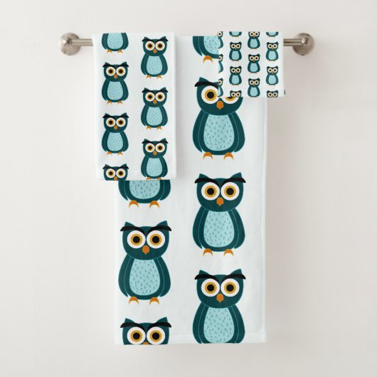 illustration de Hibou Bleu (En situation)