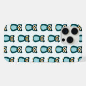 illustration de Hibou Bleu (Verso Horizontal)
