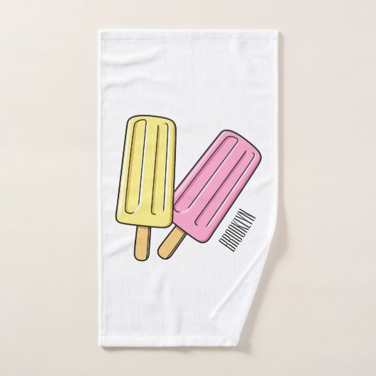 Illustration de Ice pop (Serviette à main)