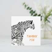 Illustration de Jaguar Noir et Blanc Merci (Debout devant)