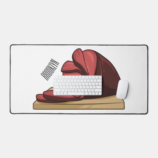 Illustration de jambon (Clavier et souris)