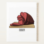 Illustration de jambon (Dos)