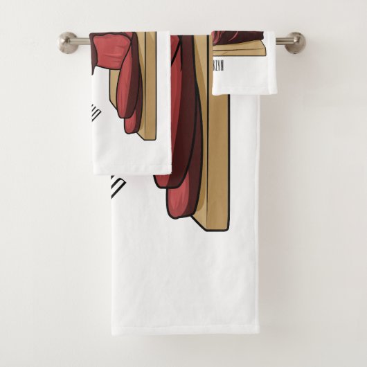 Illustration de jambon (En situation)