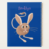 Illustration de jerboa aux longues oreilles (Dos)