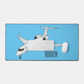 Illustration de jet privé (Clavier et souris)