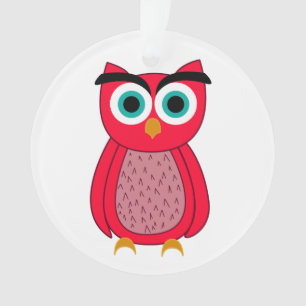Illustration de joli oiseau rose