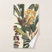 Illustration de jungle abstraite exotique. (Serviette à main)